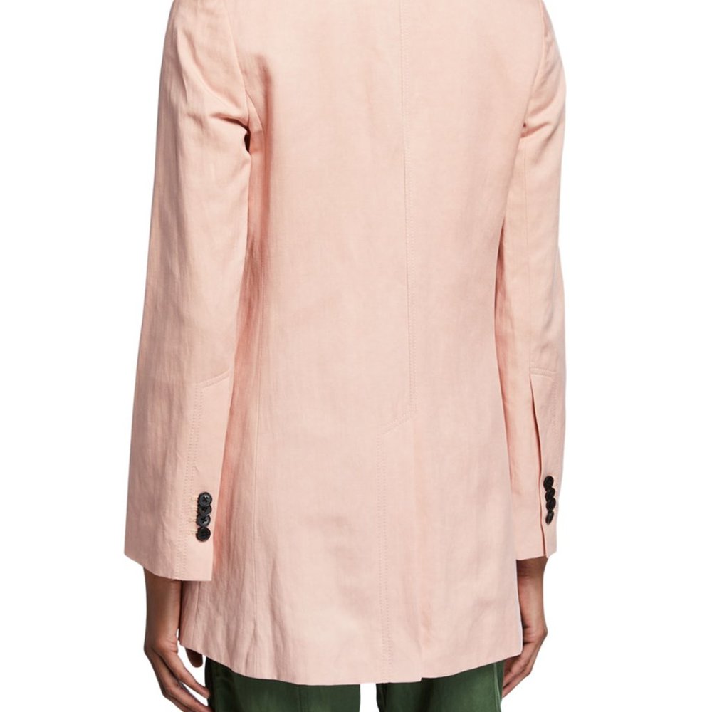 Derek Lam 10 Crosby Oversized Blazer Blush - Picture 4 of 8